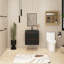 24'' Wall Mounted Single Sink Bathroom Vanity With Quartz Top-1899911462-1899911461