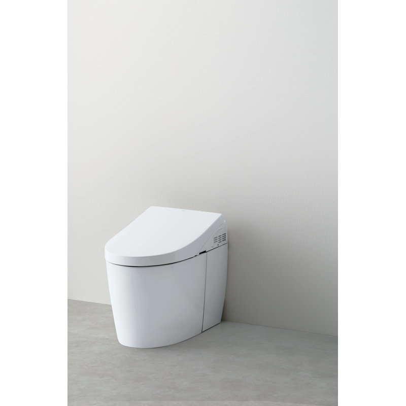 Neorest® Dual-Flush Elongated One-Piece Toilet (Seat Included), Cotton White