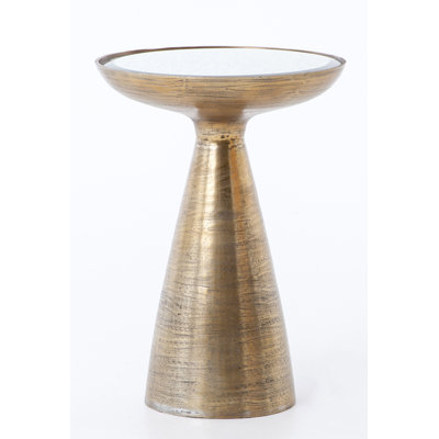 Marlow Mod Pedestal End Table