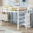 Jaelina Full Size Loft Bed with Built-in Storage Wardrobe and Staircase-94197271
