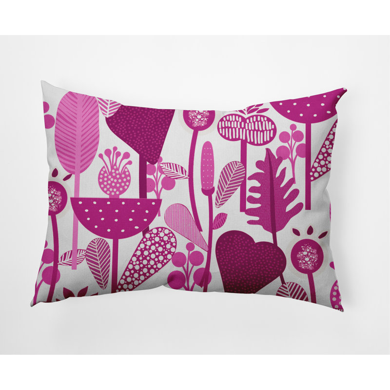 Coussin Forest, Orchidée