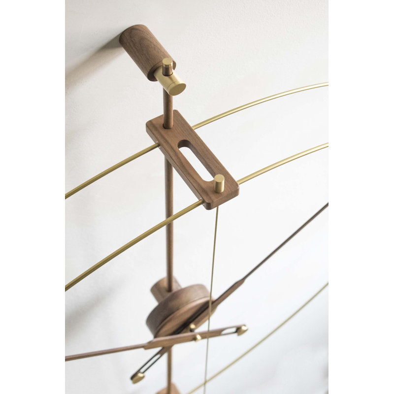 Barcelona Wall Clock, Gold
