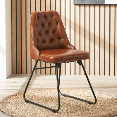 Camillo 49 cm H Genuine Leather Accent