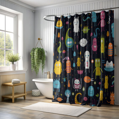 Fun Cast - Rideau de douche Premium
