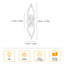 Citali LED Flush Mounted Sconce