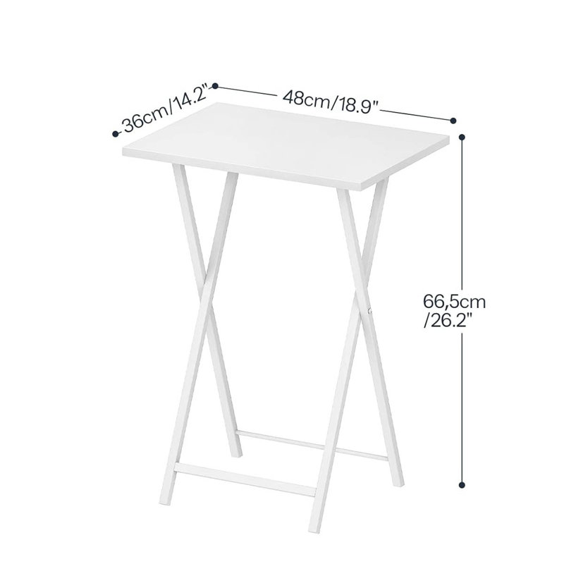 Tray Table, White