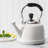 Martha Stewart Kingstree Large 2 Qt Heavy Gauge Stainless Steel Whistling Tea Kettle-103393791