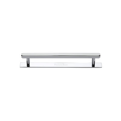 Heritage Brass Heritage Cabinet Pull Hexagonal Design with Plate