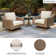 Danny Swivel Wicker Premium All-Weather Wicker Outdoor Lounge Chair