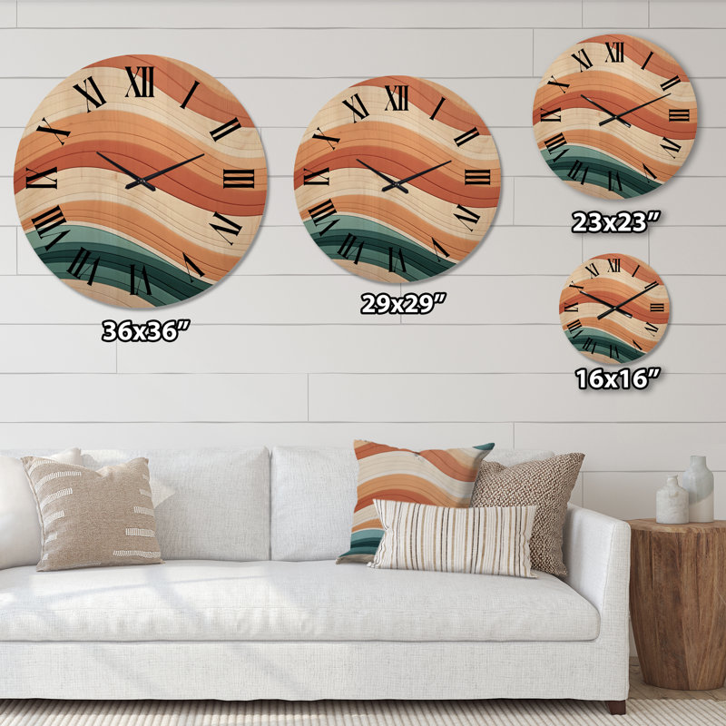 Horloge murale Pleasanton, Moyenne