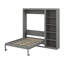 Grand lit escamotable compact avec rangement-405095198