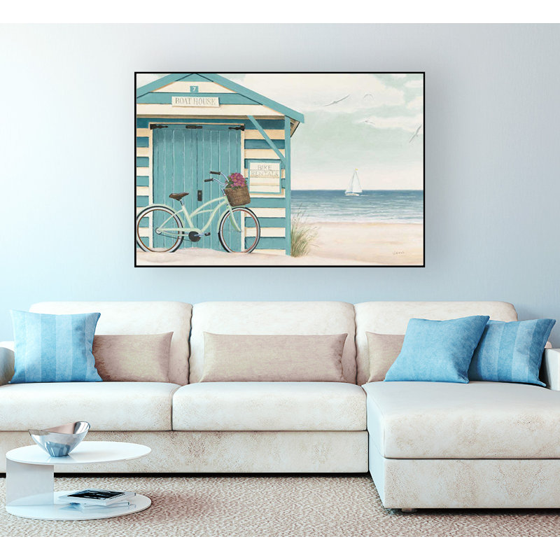 "Beach cruiser I" par James Wiens, H 11 po x l 14 po x P 2 po