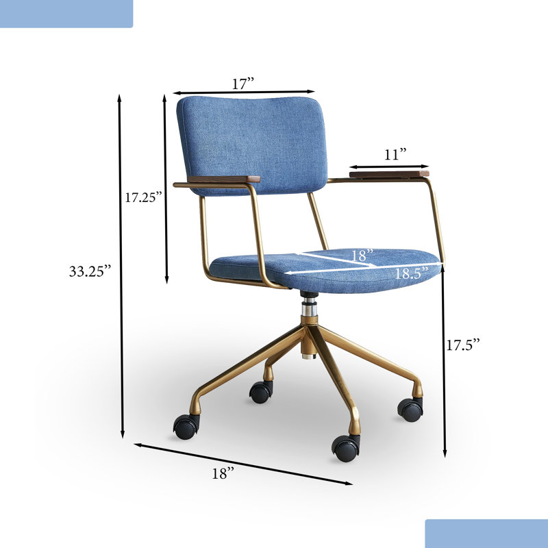 Mikhaila Cotton Task Chair