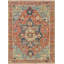 Serapi Hand Knotted Wool Oriental Area Rug in Rust-23652918