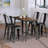 Frese Iron Counter Stool with Steel Frame-1269518358