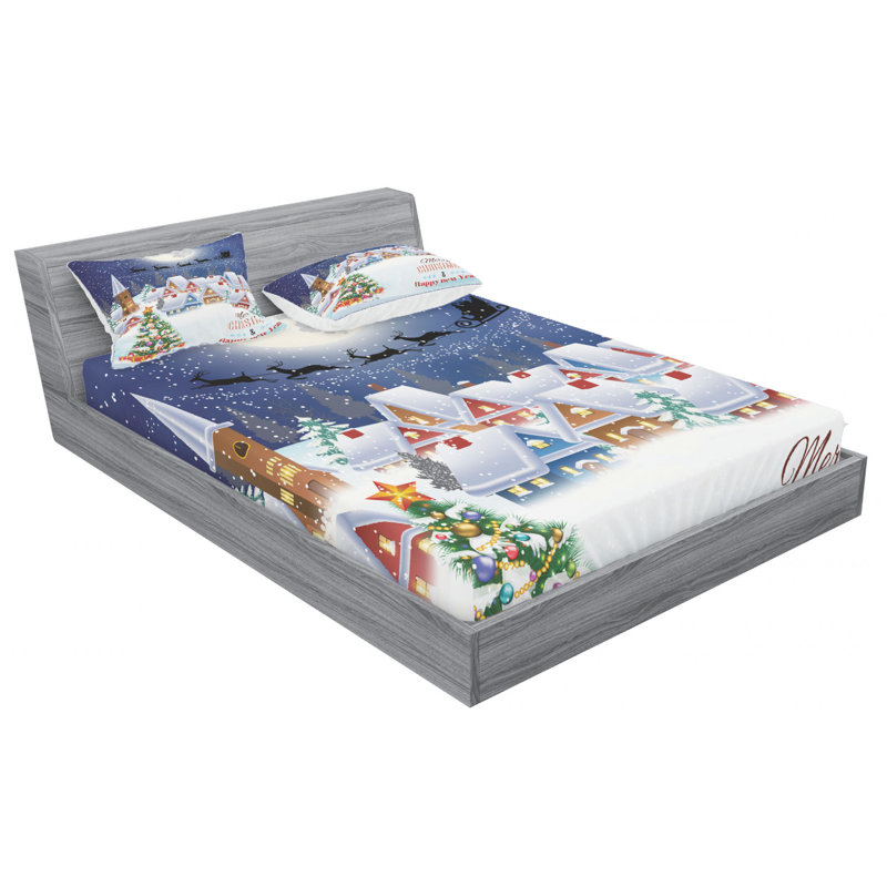 Microfiber Sheet Set, Full Sheet Set with Fitted Sheet