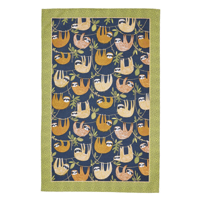 Hanging Around Cotton Tea Towel Kitchen Towel
