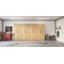 Armoire de rangement polyvalente en chêne Modex (ensemble de 4 pièces)-1119256639-1119256637