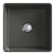 Verticyl Vitreous China Square Undermount Bathroom Sink with Overflow