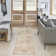 Haydel Oriental Machine Washable Power Loom Polyester Area Rug in Beige
