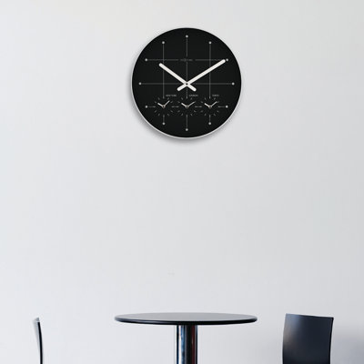Horloge murale 16,93 po big city
