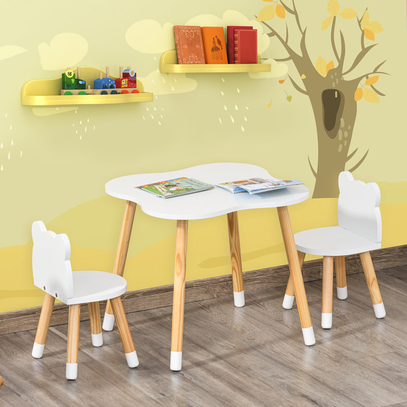 Ensemble de table de jeu et de chaises pour enfants Oberle