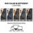 Abstract Geometric Pattern Shag Rug – Anthracite Dark Gray – Medium Pile, Durable & Stylish-57271659