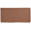 Antic Special 6" x 3" Ceramic Bullnose Tile Trim in Light Blue/Cream/Periwinkle/Brown