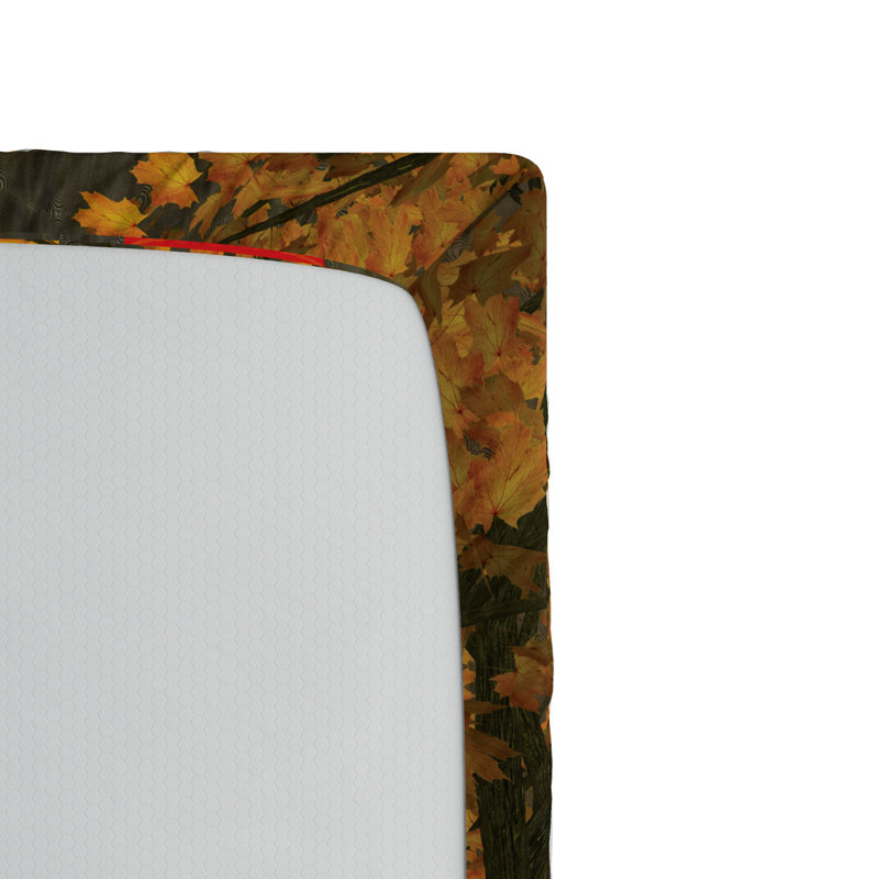 Microfiber Floral Fitted Sheet, Full Fitted Sheet