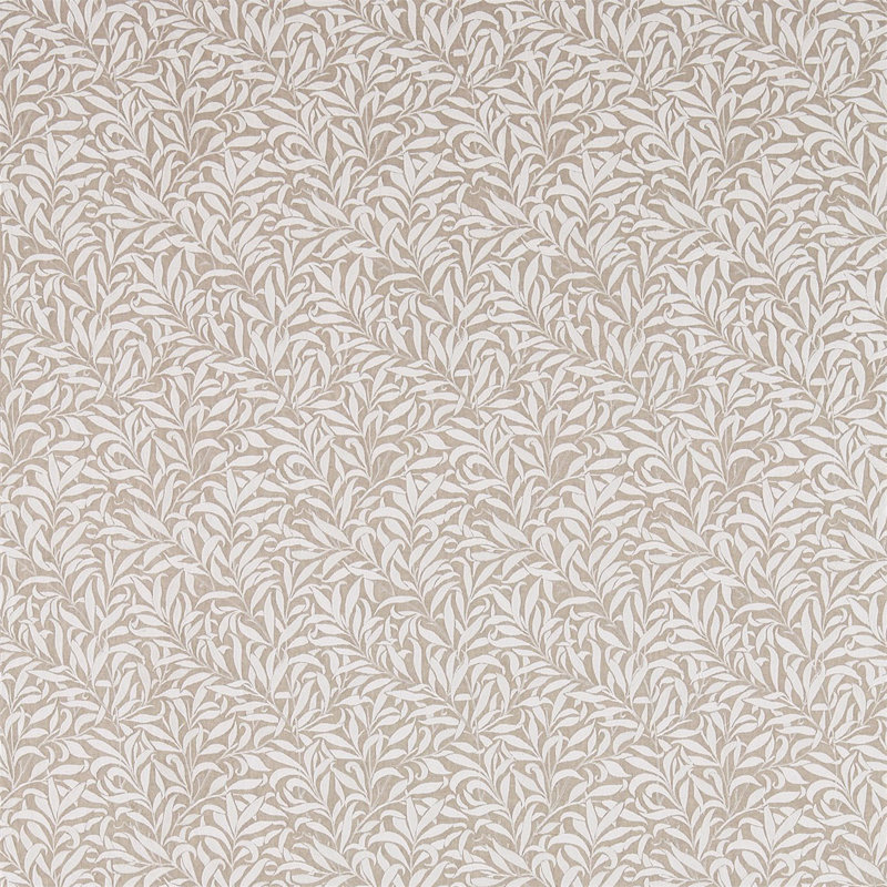 Pure Willow Boughs Embroidery Fabric, Flax