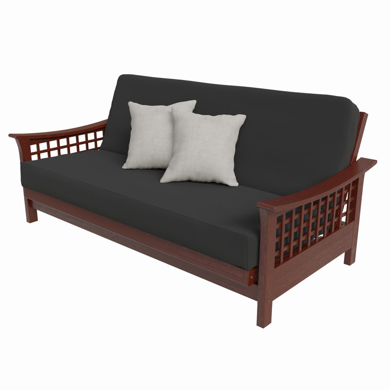 Trelli Futon Frame, Full, Warm Chery