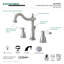 Robinet de salle de bain espacé avec ensemble de bonde Heritage-29272870