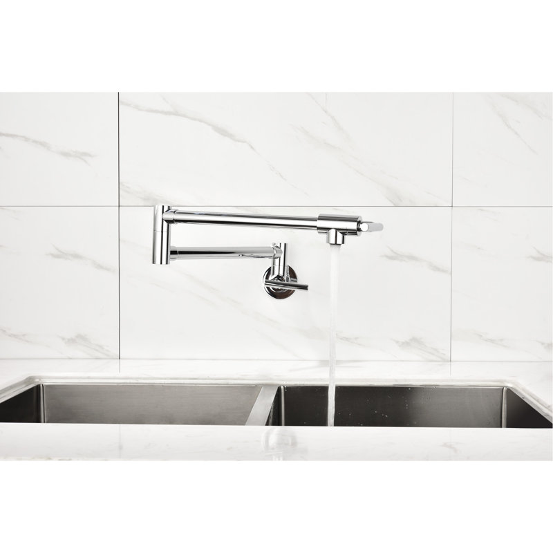 Robinet remplisseur de pot - intérieur en laiton, extérieur, structure d'égouttement, revêtement, évacuation facile de l'eau