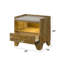 Table de chevet Garcia brun clair Aspen avec DEL (table de chevet seulement)