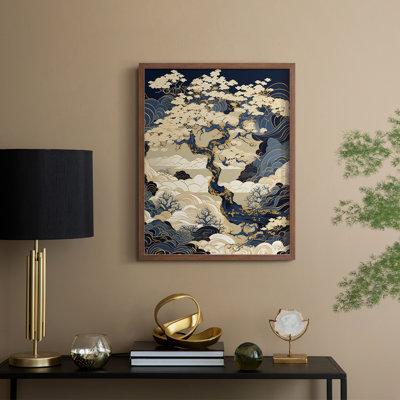 LANDSCAPES Series CLVIII  -Premium Framed Print -Ready to Hang - No Nails Required