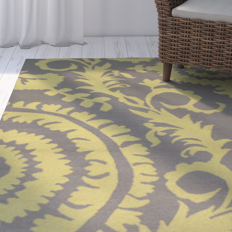 Kramer Wool Floral Indoor Rug