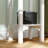 Nightstand Set of 2 with Drawer and Open Storage Shelf, White-125912464