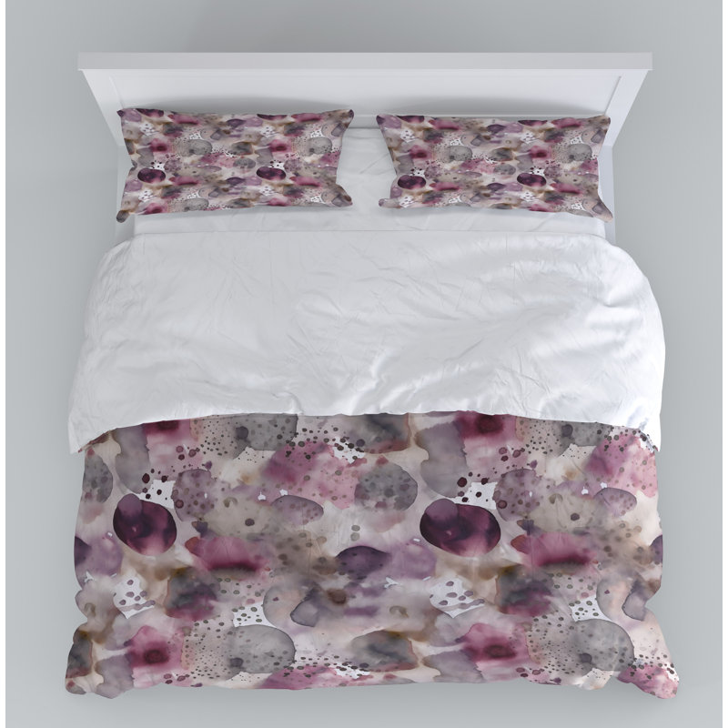Abstract Duvet Cover, Twin Duvet Cover + 1 Queen Sham