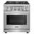 Kostch 30" Gas Range 4.55 Cu.ft. Freestanding Natural Gas Stove with 5 Burners-93528262-128731924-132044093