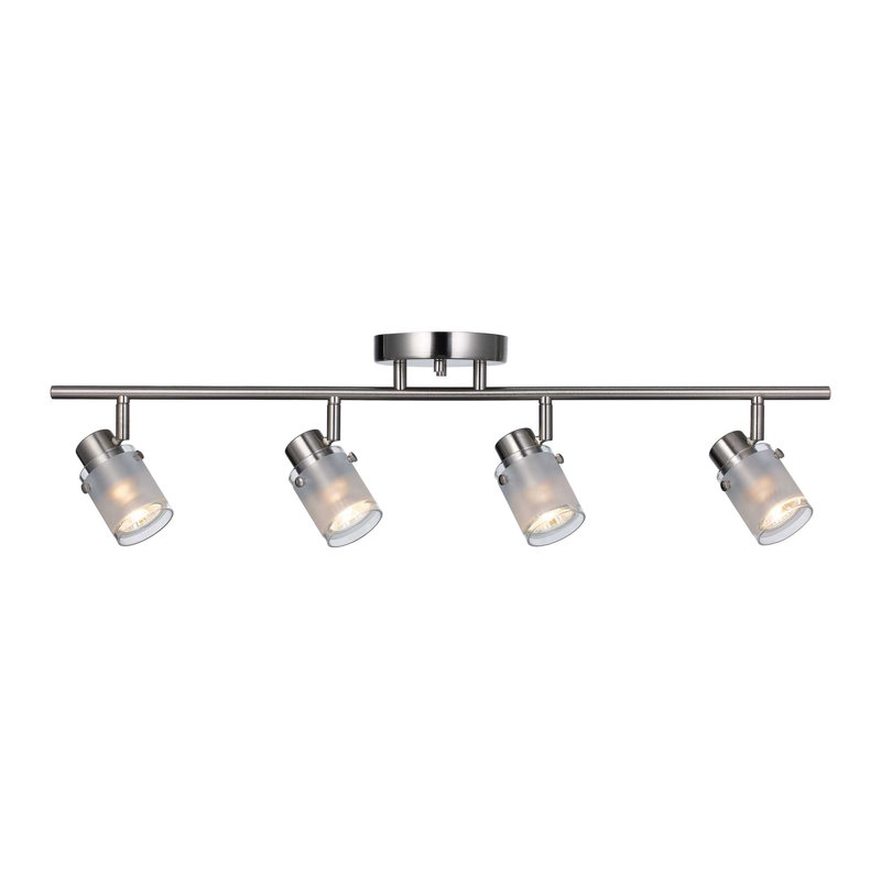Interface 29.13'' 4 -Light Fixed Track Track Kit with Adjustable Head
