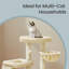 85.5cm H Cat Tree