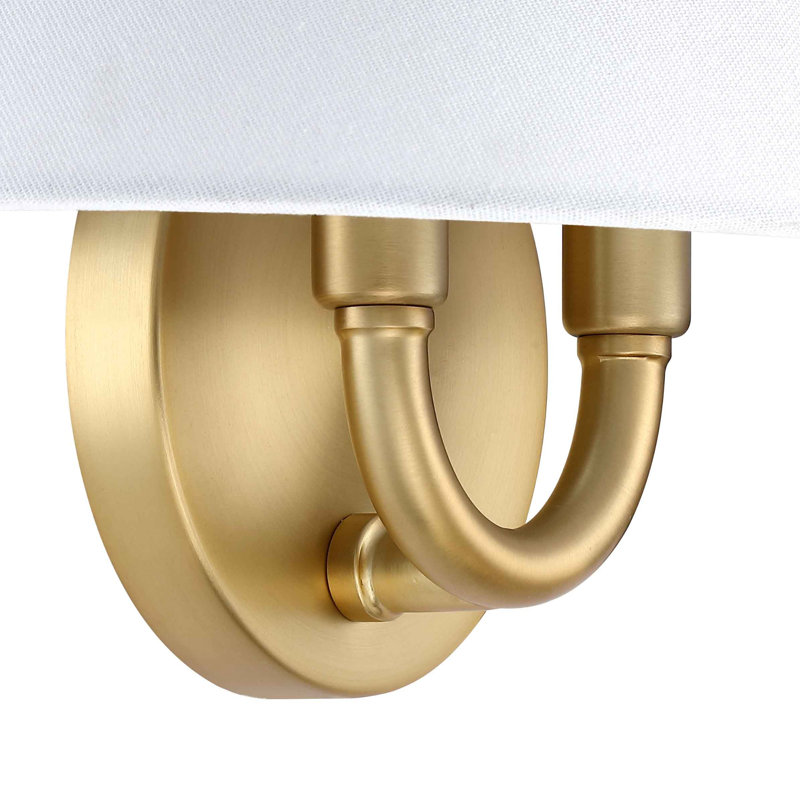 Luminaire mural moderne avec abat-jour, Blanc