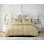 Maya Jacquard Duvet Cover Set Soft Microfiber Bedding with Pillowcases, Hypoallergenic & Luxurious-2029890488-2029890489