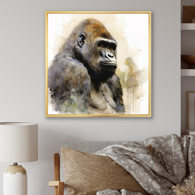 «Powerful Gorilla Primer I» sur toile