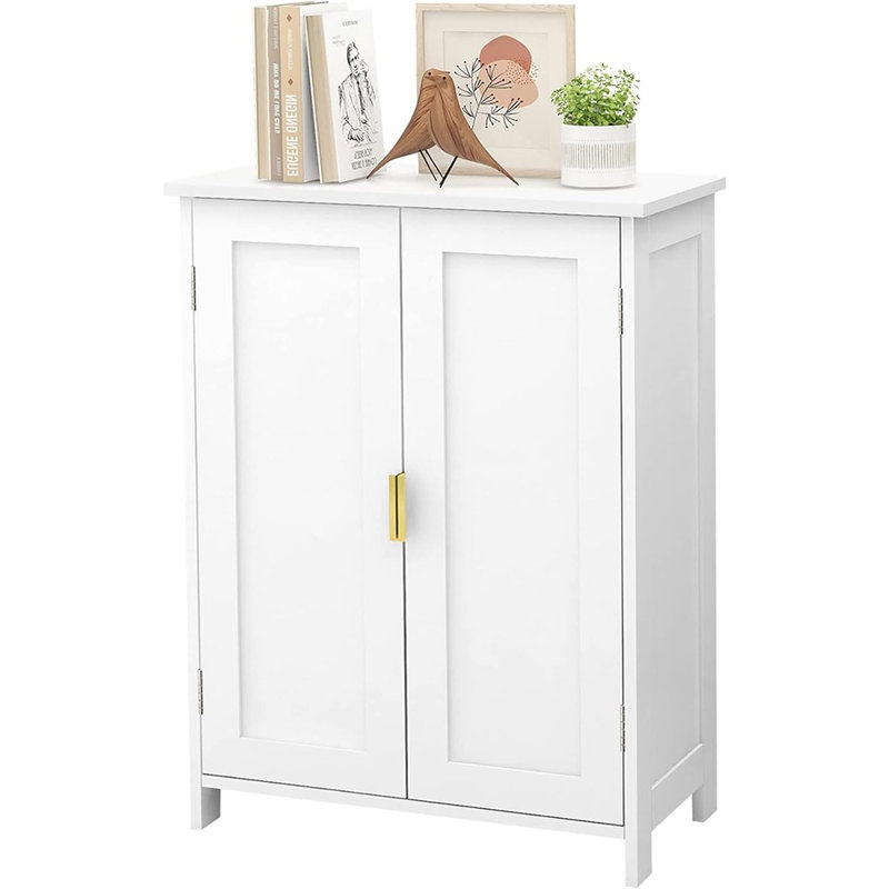 White Bathroom Storage Cabinet,bathroom Cabinets Freestanding With 2 Doors,towel Cabinet For Bathrooms,restroom Cabinets,small Storage Cabinet For Office,restaurant,living Room
