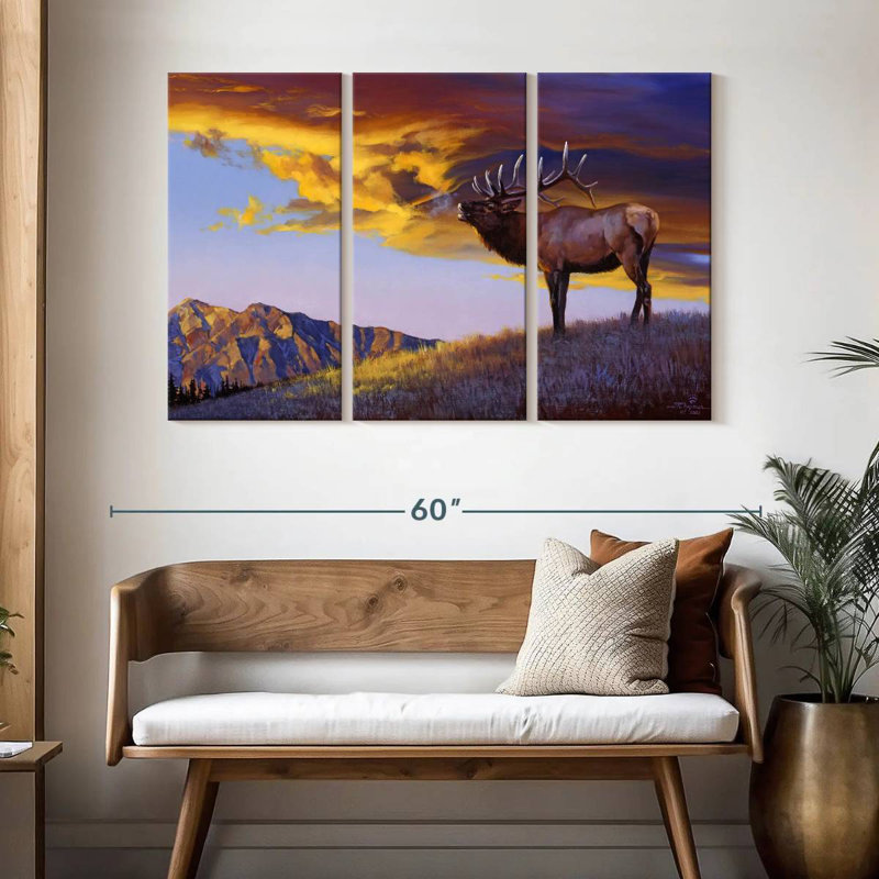 Brampt Reveille, 32" H x 50" W