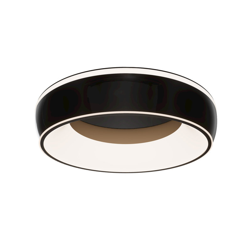 Ringwall Dimmable LED Flush Mount With Built In Color Temperature Switch from 2700K/3000K/3500K/4000K