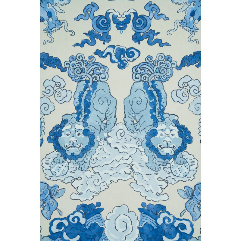 Magic Mountain Dragon Wallpaper, Porcelain