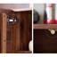 Buffet en bois massif au design créatif-129991052