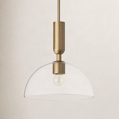Casoria Single Light Glass Pendant